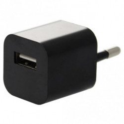 Apple Adaptateur secteur USB noir (chargeur pour iPhone et iPod)