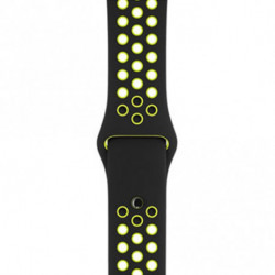 Apple Bracelet Sport Nike Noir/Volt 42mm (S/M et M/L)