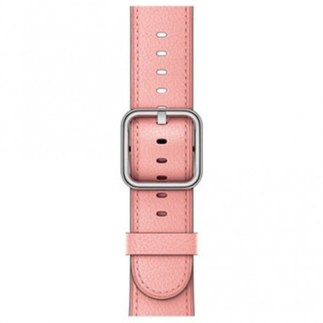 Apple Bracelet boucle classique rose poudré 38mm