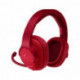 Logitech Casque Gamer Rouge 7.1 G433