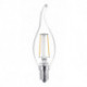 Philips ampoule LED flamme E14 5,5W (40W) 2700K blanc chaud (lot de 3)