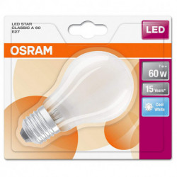 Osram ampoule LED Star Classic E27 7W (60W) blanc froid (lot de 2)