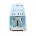 Smeg Cafetière Bleu Azur 1050W 10 Tasses DCF01PBEU