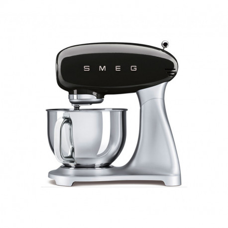 Smeg Robot Pâtissier Noir 800W 4,8L SMF01BLEU