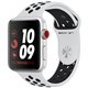 Apple Watch Nike+ Série 3 (38mm) Boîtier en aluminium argent avec Bracelet Sport Nike Platine pur/Noir (GPS + Cellular)