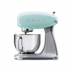 Smeg Robot Pâtissier Vert d’Eau 800W 4,8L SMF01PGEU