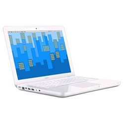 Apple MacBook 2,4GHz 5Go/250Go SuperDrive 13" Unibody (clavier QWERTY) MC516 (mid 2010)