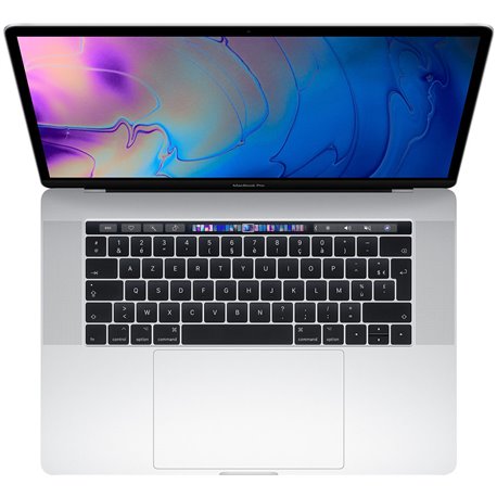 Apple MacBook Pro i7 2,6Ghz 16Go/512Go Radeon Pro 555X 15" Touch Argent MV922 (mid 2019)