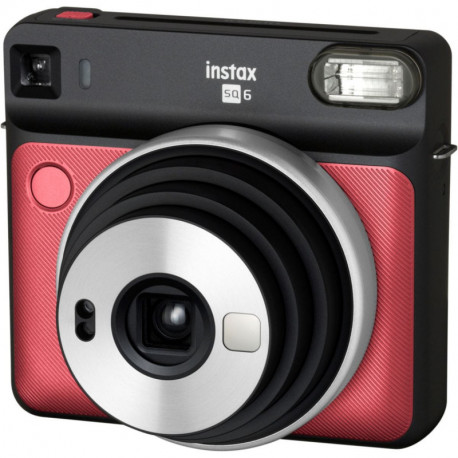 Fujifilm Appareil Photo Instantané Instax Square SQ6 Ruby Red