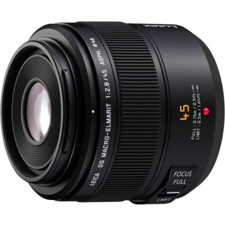 Panasonic Objectif pour Hybride 45mm f/2.8 Macro Leica DG Elmarit