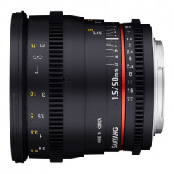 Samyang Objectif 50mm T1.5 pour Canon