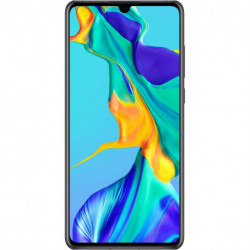 Huawei Smartphone P30 128 Go 6.1 pouces Noir 4G Double Sim