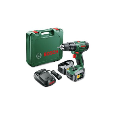 Bosch Perceuse à Percussion Sans Fil 18V 2x15Ah PSB1800LI-2