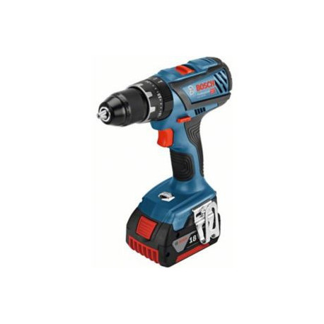 Bosch Perceuse à percussion Bleu GSB 18V-LI 18V-4Ah + 25 accessoires