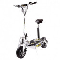 Sxt Scooters Trottinette électrique SXT Scooters 1600 XXL 1600W Brushless Blanche Batterie Lithium LiFePo4 48V/20Ah Vitesse 25km