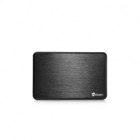 Heden Boitier disque dur 2.5” USB 3.0 finition Alu Noir Mat