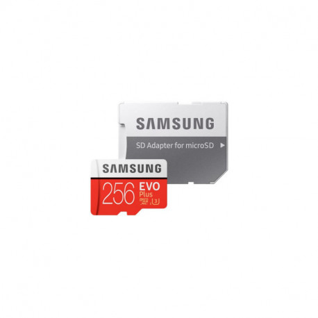 Samsung Carte Micro SD Micro SD 256Go EVO PLUS + adapt