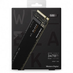 Western Digital Disque SSD interne Black Interne 500Go SN750 + dissipateur