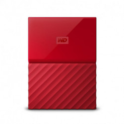 Western Digital Disque dur externe 1 To Rouge WDBYNN0010BRD-WESN