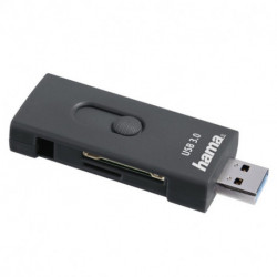 HAMA Lecteur de carte USB 1SD/MIC SD/USB