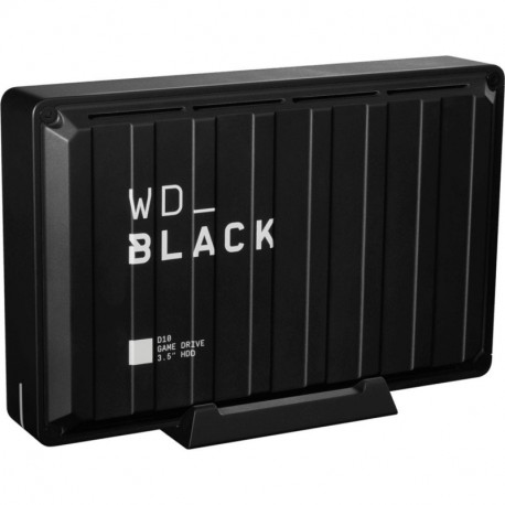 Western Digital Disque dur externe 3.5” 8To Black D10 Game Drive Noir