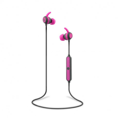 TNB Écouteurs - Bluetooth - Intra auriculaire - Avec micro - Be Color BT - Rose et Gris