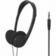 Selecline Casque JY H831 Jack 3.5 mm Noir