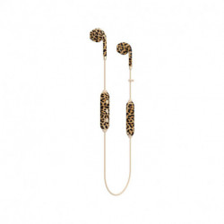 Happy Plugs Ecouteurs Wireless II Leopard