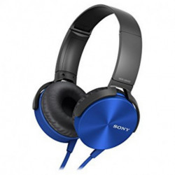 SONY Casque audio Supra-aural MDR-XB550AP - Bleu