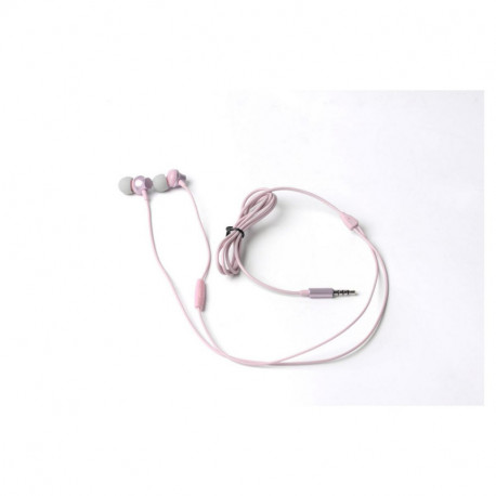 Qilive Écouteurs Q1335 Intra-auriculaire 1,2 m ML Rose Métal