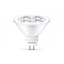 Philips ampoule LED spot GU5.3 MR16 4,7W (35W) Blanc Froid 4000K (lot de 2)