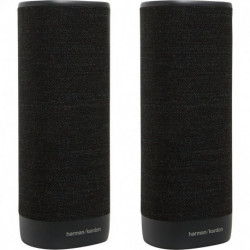 Harman Kardon Enceinte bibliothèque Kit enceinte surround Citation Surround noir (x2)