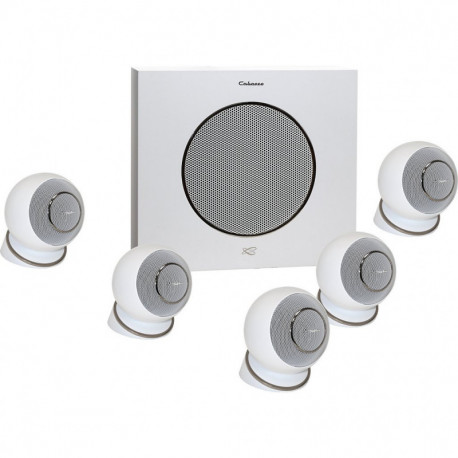 Cabasse Pack d'enceintes Pack enceinte Home Cinéma EOLE 4 SYSTEM 5.1 blanc