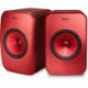 KEF Enceinte bibliothèque Enceinte sans fil LSX Wireless rouge