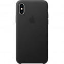 IPHONE XS LEATHER CASE BLACK