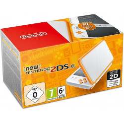 Nintendo Console New 2DS XL Blanc + Orange
