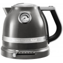 KitchenAid Bouilloire Température Réglable Gris Etain 2400W 1,5L 5KEK1522EMS