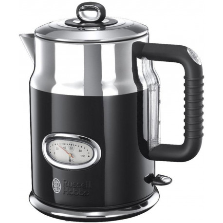 Russell Hobbs Bouilloire Retro 2400W 1,7L Noir 21671-70