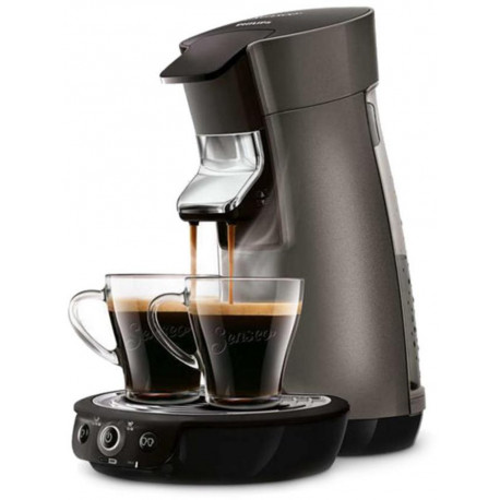 Philips Senseo Viva Café Plus Gris Mat Titanium 1450W HD7831/59 (HD7831/53 HD7831/51)