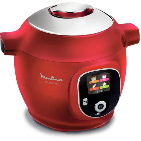 Moulinex Cookéo 150 Recettes Rouge 1600W 6L CE851500