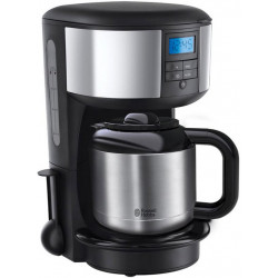 Russell Hobbs Cafetière Programmable Chester Inox 1000W 12 Tasses 20670-56