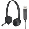 CASQUE MICRO USB H340 NOIR