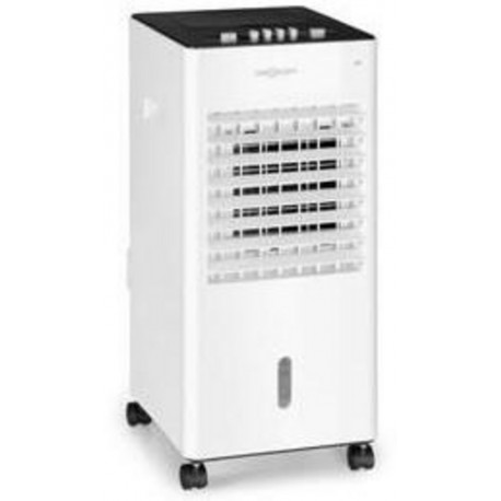 oneConcept Freshboxx Rafraîchisseur d'air 65W - Débit 360m³/h - Réservoir 6 litres - 3 vitesses de ventilation - Blanc