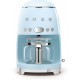 Smeg Cafetière Bleu Azur 1050W 10 Tasses DCF01PBEU