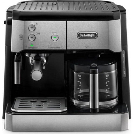 De’Longhi Cafetière Expresso Combiné Inox 1750W BCO426.1FR