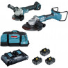 Makita Ensemble de 2 machines Makita BL1850B (DGA900, DGA506) DLX2245PT1
