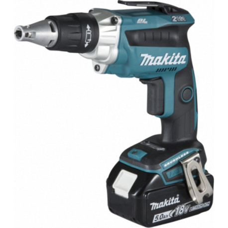 Makita Visseuse placo plaque de plâtre 18 V Li-Ion 5 Ah Makita DFS250RTJ