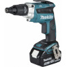 Makita Visseuse placo plaque de plâtre 18 V Li-Ion 5 Ah Makita DFS251RTJ