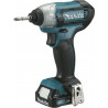 Makita Visseuse à chocs sans fil 10,8 Volts Li-Ion 2 Ah CXT 110 Nm TD110DWAE