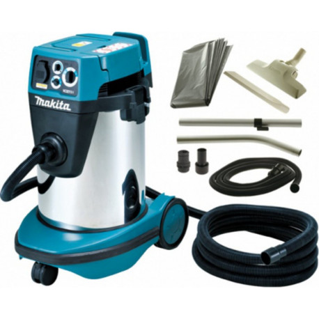 Makita Aspirateur de chantier et d'atelier classe H 32 litres 220mbar 1050 Watt 220 mbars modèle VC3211HX1